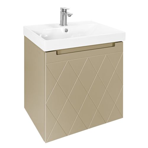 Josef Martin Sophie 600mm Harlequin Vanity Unit & Basin - Sand