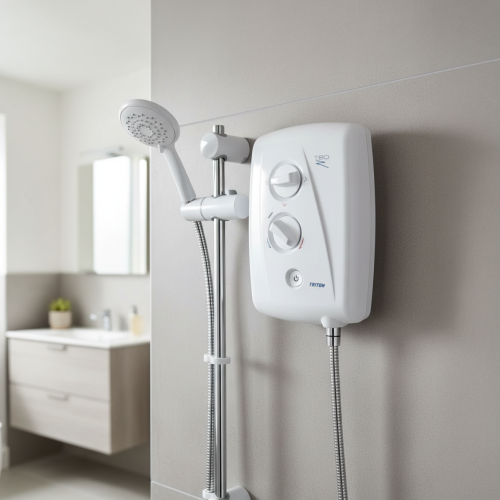 Triton T80z 9.5kW Fast-Fit Electric Shower - White (4342)