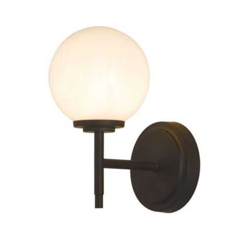 Forum Spa SPA-31306-MBLK Porto Single Wall Light - Matt Black (11966)