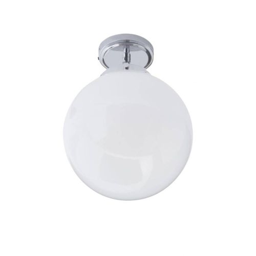 Forum Spa SPA-31309-CHR Porto Single Semi-Flush Ceiling Light - Chrome (5715)