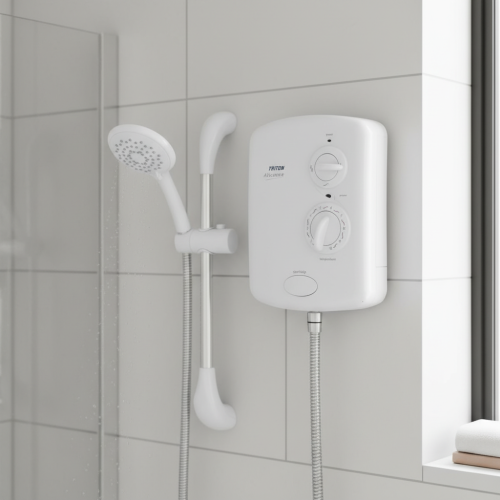 Triton Alicante 8.5kW Electric Shower - White