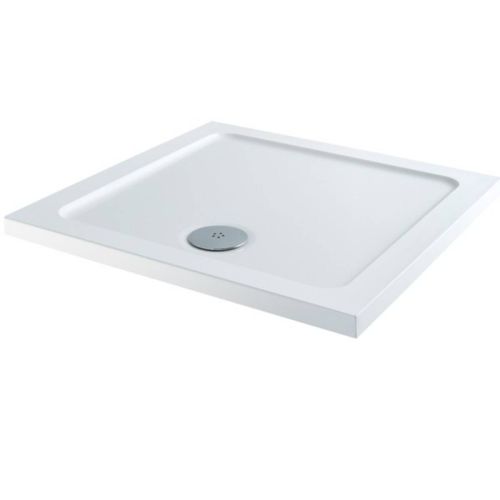 Elements 1000 x 1000mm Square Slim Line Shower Tray (1497)