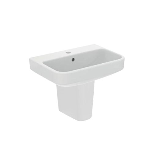 Ideal Standard i.life Compact 550mm Basin & Semi Pedestal (20705)