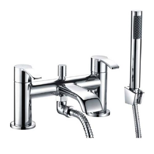 Eliseo Ricci Lorena Bath Shower Mixer & Wall Bracket (2165)