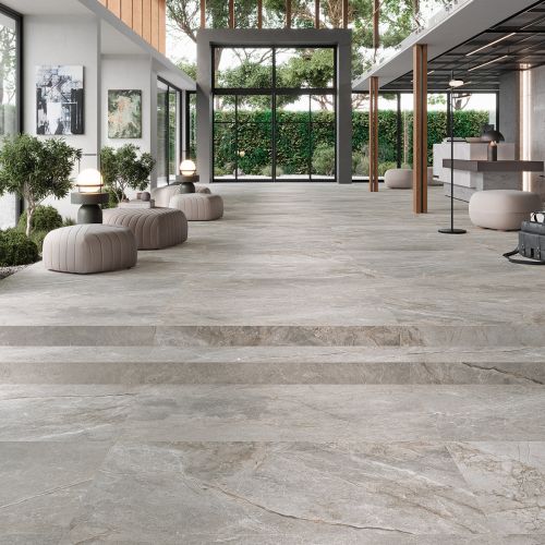 Toledo Gris 60 x 120cm Matt Rectified Porcelain Tile - 1.44sqm perbox
