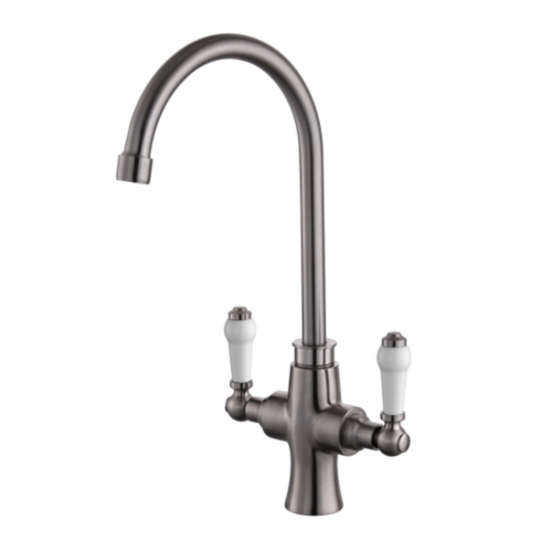 Victoria Bianco Mono Sink Mixer - Brushed Nickel