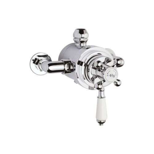 Hudson Reed White Topaz Exposed Dual Shower Valve TSVT104 (4495)