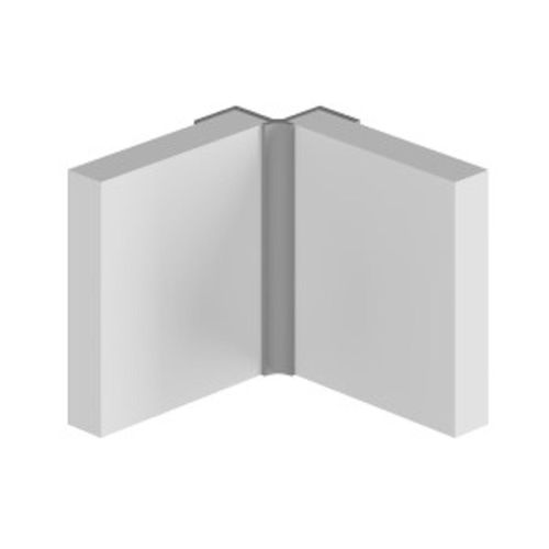 CLASSIC Type A Internal Corner Aluminium Extrusion - Black - 2450mm Long