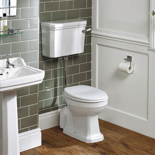 Ideal Standard Waverley Classic Low Level Toilet & Standard Seat (20708)