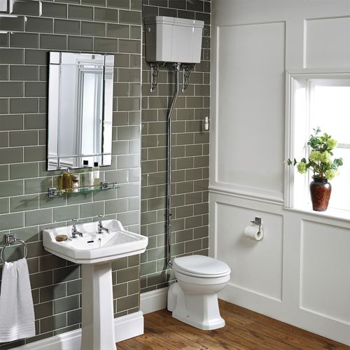 Ideal Standard Waverley Classic High Level Toilet & Standard Seat (20709)