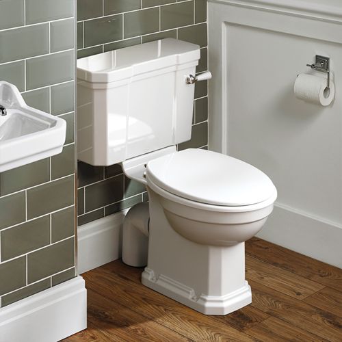 Ideal Standard Waverley Classic Close Coupled Toilet & Soft Close Seat (20710)