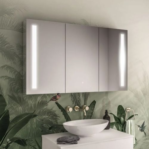 Castellano 1200 x 700mm 3 Door LED Mirror