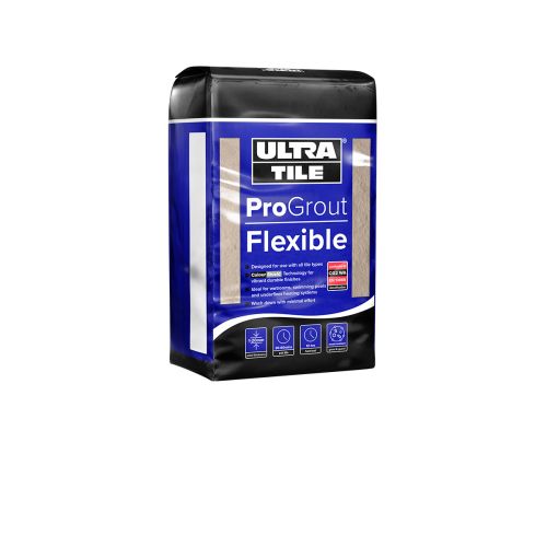 UltraTile ProGrout Flexible Wall & Floor Grout - 3kg - Almond