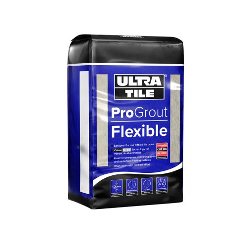 UltraTile ProGrout Flexible Wall & Floor Grout - 3kg - Limestone