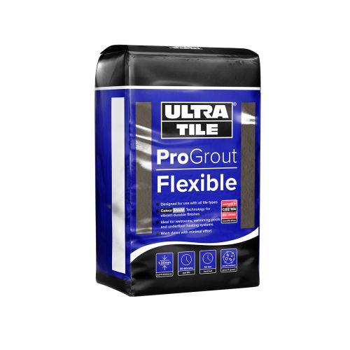 UltraTile ProGrout Flexible Wall & Floor Grout - 3kg - Taupe