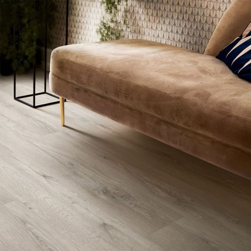 Pergo Waterproof Vinyl Flooring - Glomma Pad Pro Grey Eifel Oak - 1494mm x 209mm - 1.873m2 per pack (21019)
