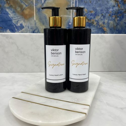 Viktor Benson Luxury Handmade Signature Hand Wash and Lotion Set – 250ml