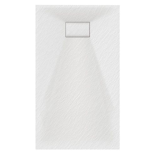 Veloce Uno Rectangle Shower Tray 700 x 1000mm - White