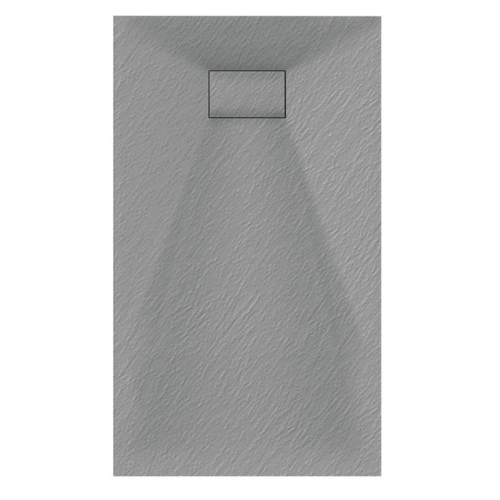 Veloce Uno Rectangle Shower Tray 900 x 1600mm - Grey