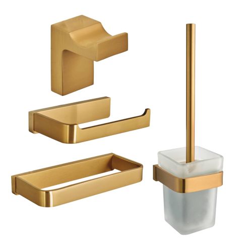 Vesu Brushed Brass Accessory Bundle (20485)