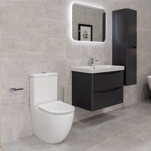 Ravak Optima Rimless Close Coupled Toilet & Soft Close Seat (21411)