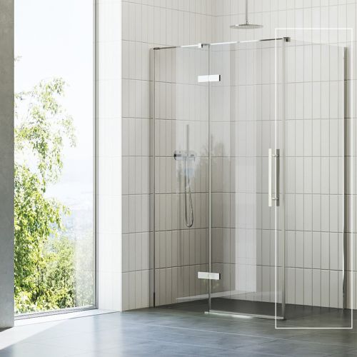 Ravak COPS 800mm Side Panel - Chrome