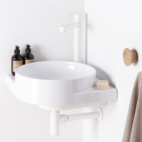 Ravak Yard 450mm Ceramic Washbasin - White