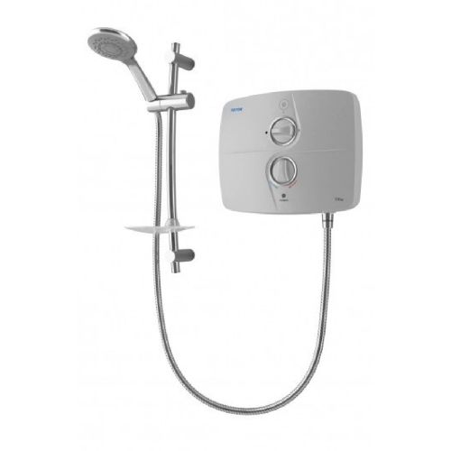 Triton T90SR Silent Pumped 9kW Electric Shower - Satin Chrome (4236)