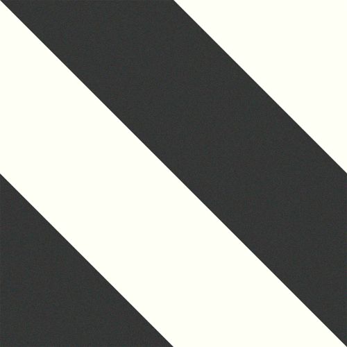 Zebra Black 22.3 x 22.3cm Porcelain Pattern Tile - 1.15 sqm perbox