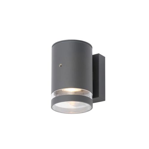 Forum Zinc ZN-34043-ANTH Leto Single GU10 Wall Light with Photocell - Anthracite (12006)