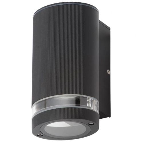 Forum Zinc ZN-35593-BLK Helix Single Wall Light - Black (12007)