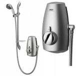 Aqualisa Aquastream 813.40.01 Thermo Mixer Power Shower - Satin Chrome (4310)