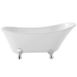 Heritage Grantham 1550mm Single Ended Slipper Bath & Feet (819)