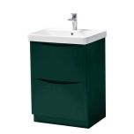 Happi 600mm Floorstanding Vanity Unit & Basin - Azure (12288)