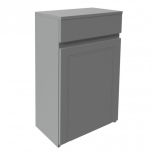 Classica 500mm WC Unit - Stone Grey (13299)