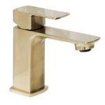 Eliseo Ricci Vesu Basin Mixer - Brushed Brass (15673)