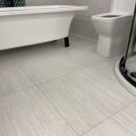 Orsay Pearl Matt Rectified 59.5 x 59.5cm White Body Tile - 1.42sqm perbox (12031)