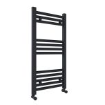 Roma Straight Heated Towel Rail Range Anthracite (16291)