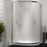 Kiimat Six 900 x 760mm Offset Quadrant Shower Enclosure (10615)