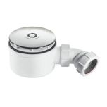 McAlpine 90mm Chrome Easy Clean Shower Trap (5062)