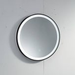 Clear Look Tetbury Round LED Black Mirror Range (16259)