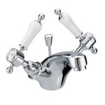 Heritage Glastonbury Chrome Mono Basin Mixer inc. Waste (1945)