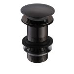 Eliseo Ricci Unslotted Sprung Basin Waste - Matt Black (5346)