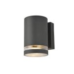 Forum Zinc ZN-29190-ATR Lens Single Up/Down Wall Light - Anthracite (11998)